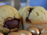 Muffins aux oeufs en chocolat