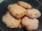 Cookies au Beurre de Cacahuètes et Chocolat Blanc