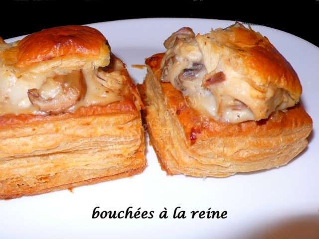 Recettes de Bouchées à la reine
