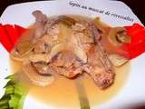Civet de lapin au muscat rivesaltes