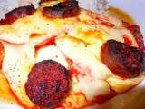 Côte de porc gratinée