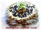 Moka au café et noix