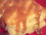 Gâteau magique à la vanille et pommes caramélisées