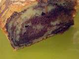 Marbré mascarpone chocolat et vanille