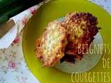Beignets de courgettes