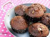 Muffin aux 2 chocolats et noix de macadamia