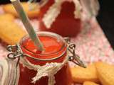 Soupe de fraise au basilic