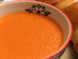 Soupe tomate mascarpone