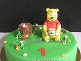 Gâteaux Winnie l'Ourson et Bourriquet en Pâte à Sucre