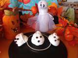 Bébés fantômes halloween en meringue