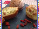 Muffins aux baies de Goji et graines de pavot