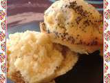Muffins aux graines de pavot et au pamplemousse