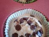 Muffins aux pépites de chocolat et lait végétal à l'amande