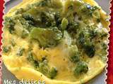 Omelette aux brocolis