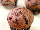 Muffins au chocolatTerriblement moelleux & Tellement Bon