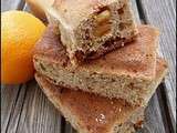 Cake aux oranges confites & à la farine de châtaigne