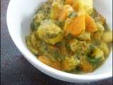 Curry de potimarron & pomme de terre