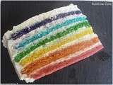 Gâteau Little Marcel, gâteau arc-en-ciel, Rainbow Cake