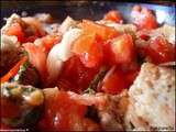 Panzanella (salade de tomates au pain rassis)