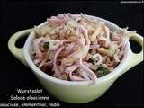 Salade alsacienne au radis - Wurstsalat (concours Inside)
