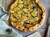 Tarte aux courgettes & curry