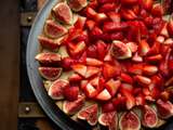 Tarte pâtissière figue fraise