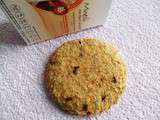Cookie-cake protéiné amande au muesli fruits rouges anti-cholestérol (diététique, sans sucre ni beurre ni oeuf, riche en fibres)