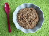 Crème dessert aux pruneaux saveur cookie (diététique, hyperprotéinée, sans oeuf, sans cuisson et riche en fibres)