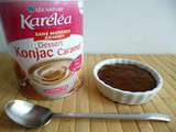 Crème dessert diététique caramel au konjac à seulement 40 calories (sans oeufs)