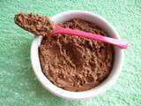 Dessert végan cacaoté saveur noix de pécan aux protéines de tournesol (hyperprotéiné, sans gluten ni lactose et riche en fibres)