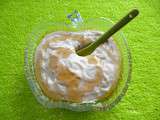 Gâteau de riz hyperprotéiné vanille pomme cannelle (allégé, diététique, végétarien, sans gluten, sans oeuf ni beurre ni sucre)