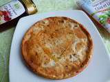 Pancake diététique hyperprotéiné aux pépites de chocolat et aux graines de chia et de lin à 155 kcal (sans sucre et sans beurre)