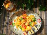 Brochettes de Crevettes et Melon à l’Indienne | Mes Inspirations Gourmandes