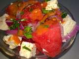 Salade pastèque-feta