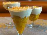 Ananas et mangue safranés, crème à la vanille de Cyril Lignac dans tous en cuisine