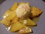 Ananas rôti à la vanille coco de Cyril Lignac dans tous en cuisine
