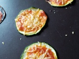 Pizza courgettes
