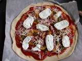 Pizza jambon tomates mozarella (au companion ou pas)
