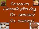 Participation au Concours Whoopie Pie Day