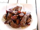 Aiguillettes de canard à l'ananas (plancha ou wok)