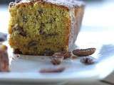 Cake à la polenta, noix de pécan et orange
