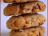 Cookies au parmesan, chorizo et noix