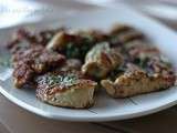 Foie de Lotte en persillade