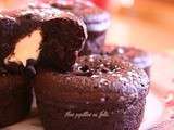 Petits fondants au coeur coulant