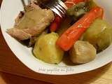 Rouelle de porc façon pot au feu, sauce moutarde