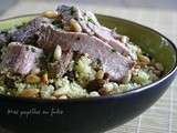 Salade de couscous au boeuf