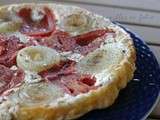 Tatin d’été à la crème de Brousse