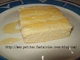 Gâteau au fromage blanc et sirop d'agave