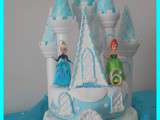 Gâteau   La Reine des Neiges  