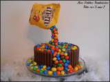Gravity Cakes m&m's : Bon anniversaire mon blog